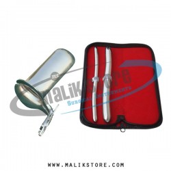 Hegar uterine dilator set 2pieces 9-10, 17-18, collin large